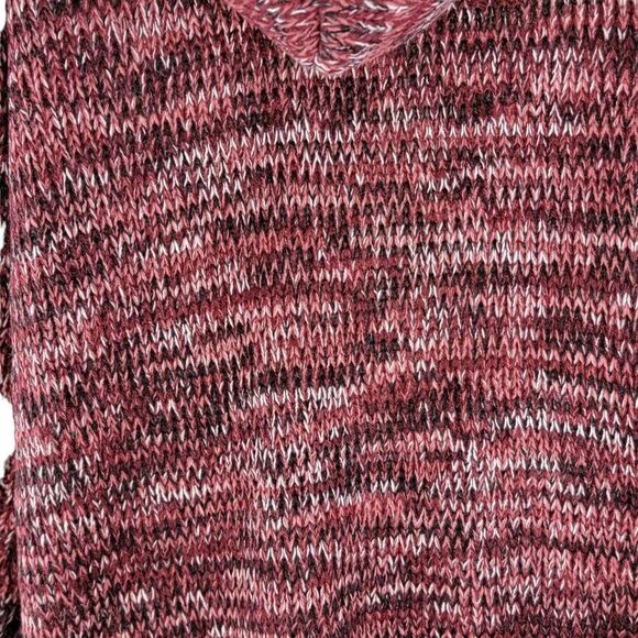Crave Fame Burgundy open cardigan Medium - Picture 3 of 3